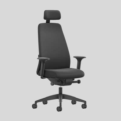 Bürostuhl mit Kopfstütze - 123HomeOffice