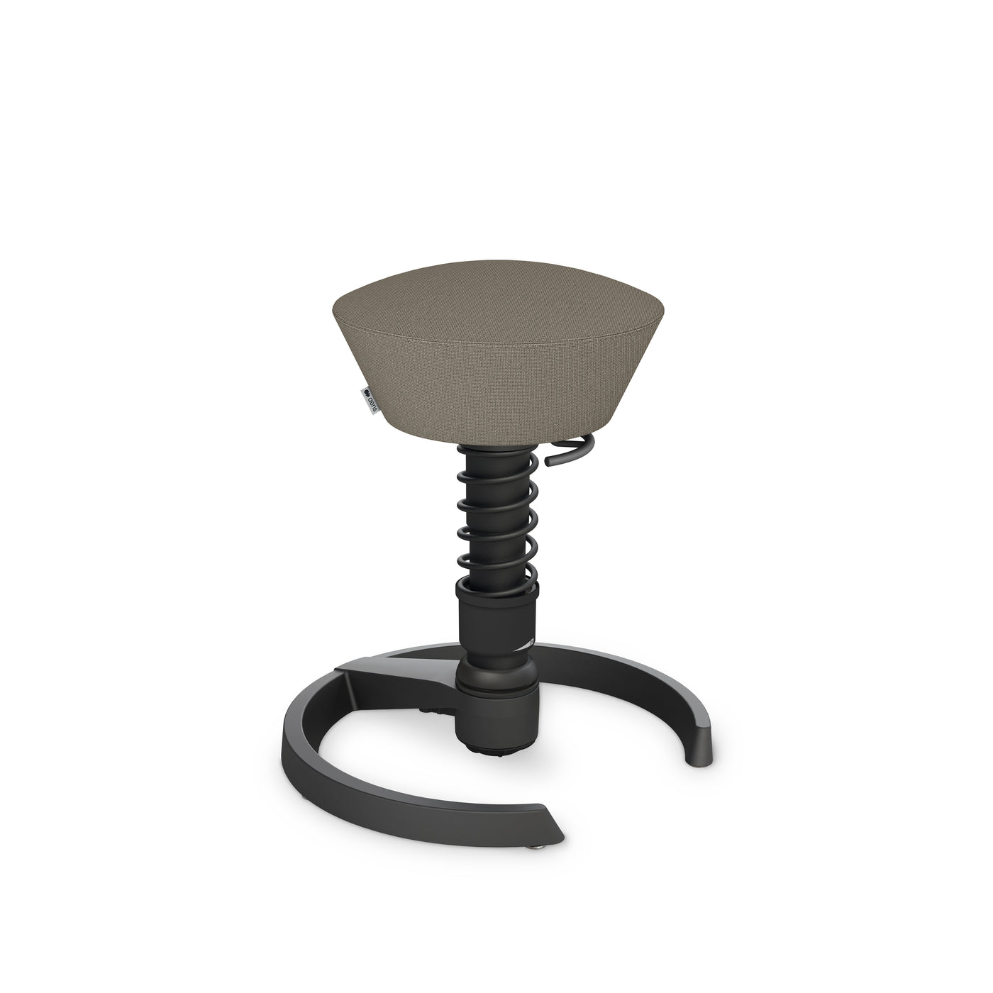 Aeris - Swopper Black Gleiter - Sitzhocker - Recyceltes Polyester (Cura Gabriel) - beige meliert 123HomeOffice