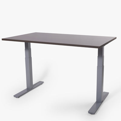 123HomeOffice - Hoff Hubert Tischrahmen - Standing Desks - Anthrazit - Wackelfrei Dank 3 - Fach Säulung & Belastbar bis 120kg - 10 Jahre Produktgarantie - 123HomeOffice