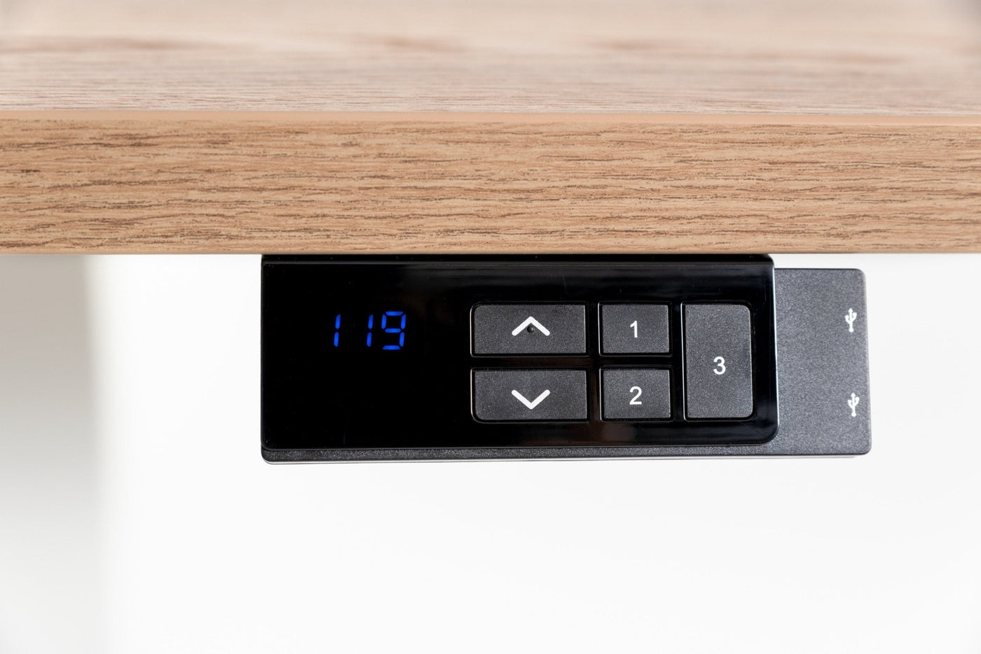 123HomeOffice - Hoff Hubert Tischrahmen - Standing Desks - Schwarz - Wackelfrei Dank 3 - Fach Säulung & Belastbar bis 120kg - 10 Jahre Produktgarantie - 123HomeOffice