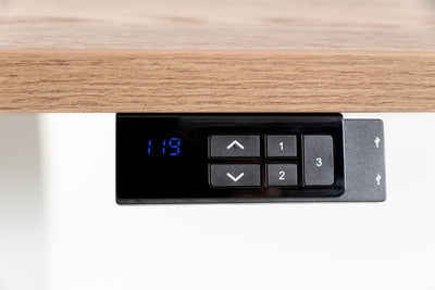 123HomeOffice - Hoff Hubert Tischrahmen - Standing Desks - Schwarz - Wackelfrei Dank 3 - Fach Säulung & Belastbar bis 120kg - 10 Jahre Produktgarantie - 123HomeOffice