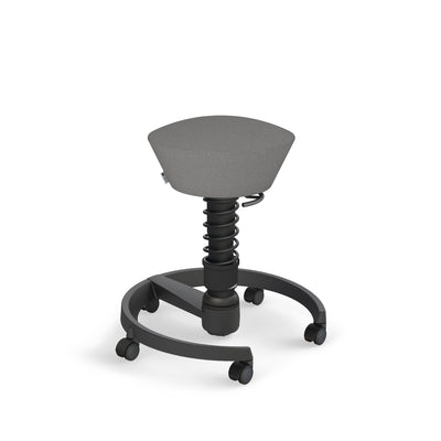 Aeris - Aeris Swopper - 20% Rabatt - Sitzhocker - Weiss - Rollen - Cura Gabriel - Hellgrau - 123HomeOffice