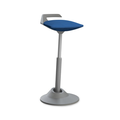 Aeris - Muvman (Basis Grau) - Sitzhocker - Mikrofaser - Blau - Standard - 123HomeOffice