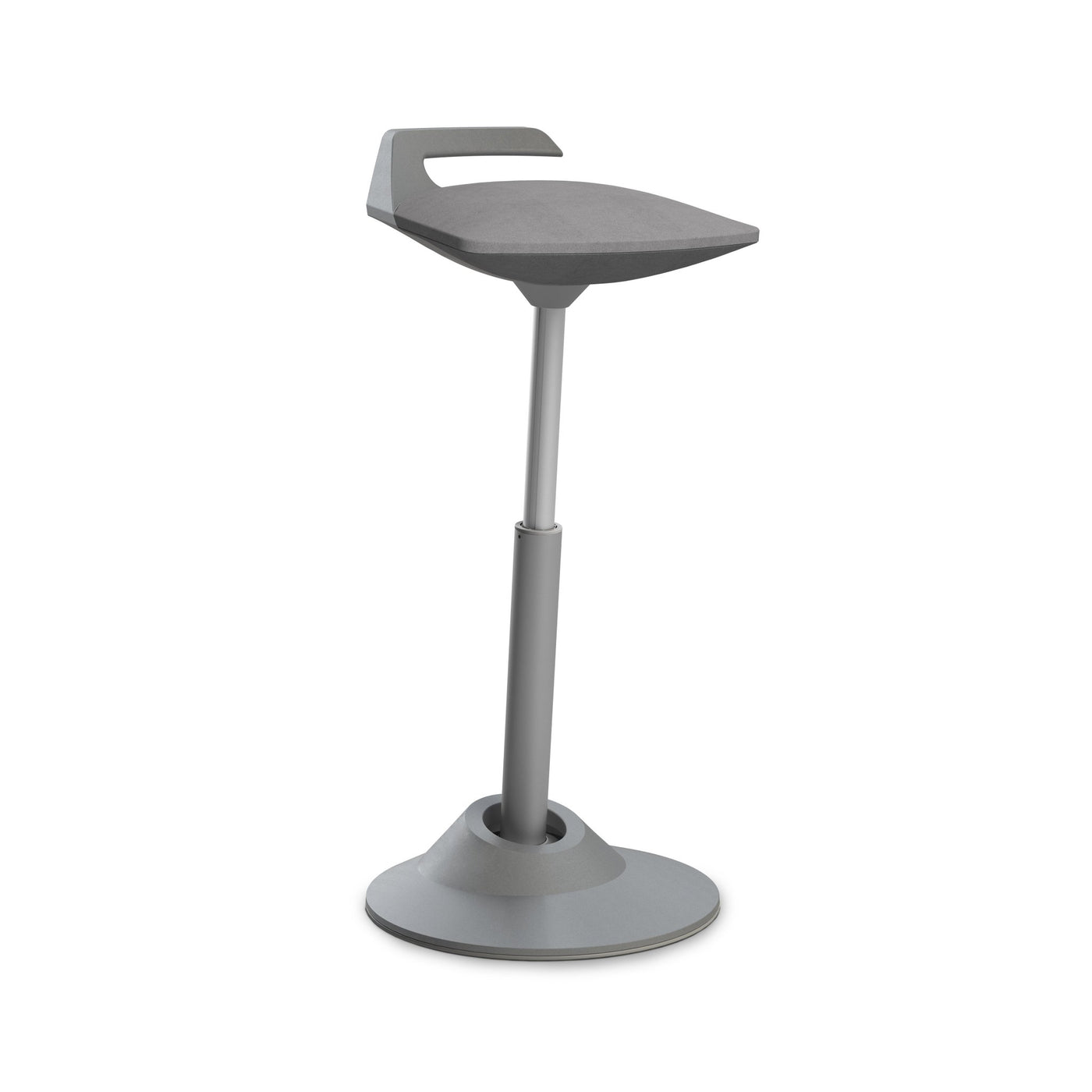 Aeris - Muvman (Basis Grau) - Sitzhocker - Mikrofaser - Grau - Standard - 123HomeOffice