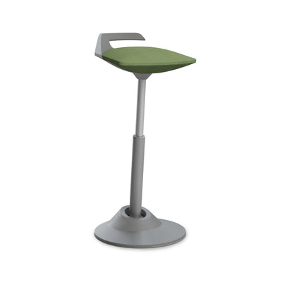 Aeris - Muvman (Basis Grau) - Sitzhocker - Mikrofaser - Grün - Standard - 123HomeOffice