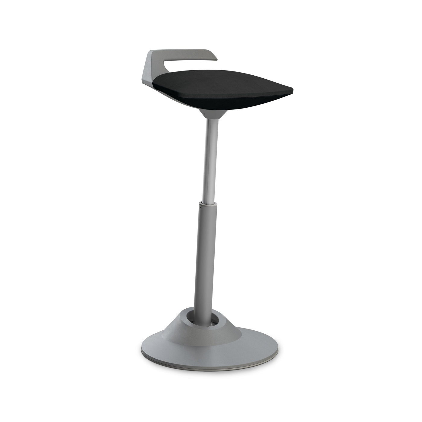Aeris - Muvman (Basis Grau) - Sitzhocker - Mikrofaser - Schwarz - Standard - 123HomeOffice