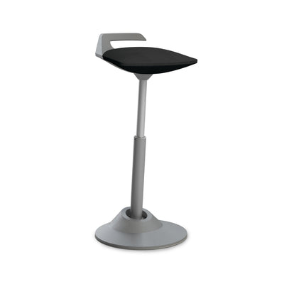 Aeris - Muvman (Basis Grau) - Sitzhocker - Mikrofaser - Schwarz - Standard - 123HomeOffice
