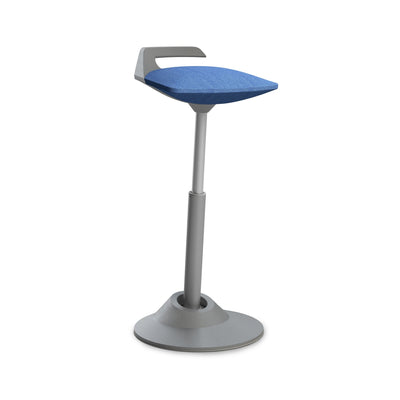 Aeris - Muvman (Basis Grau) - Sitzhocker - Wollmischung melangiert - Blau - Standard - 123HomeOffice