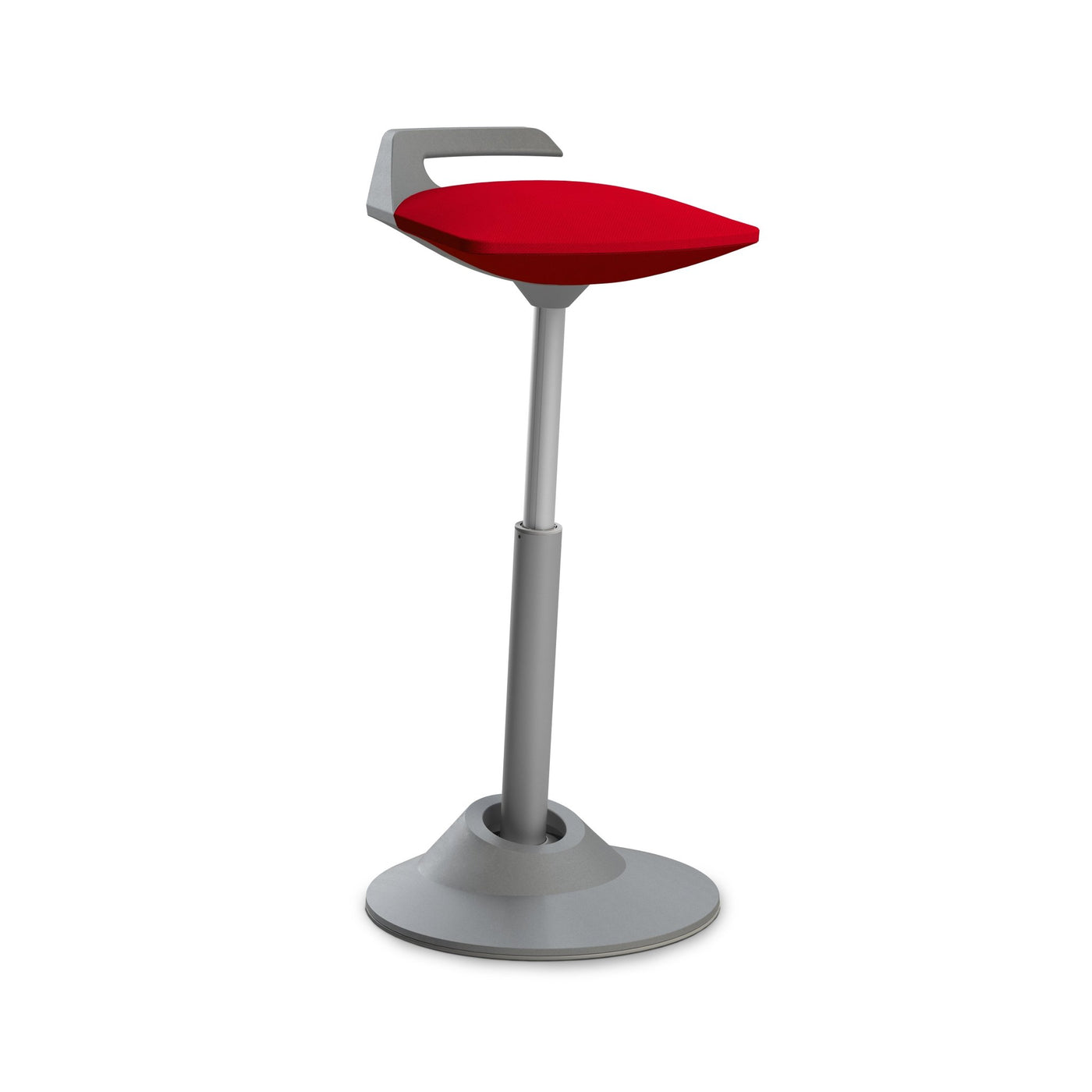 Aeris - Muvman (Basis Grau) - Sitzhocker - Wollmischung - Rot - Standard - 123HomeOffice