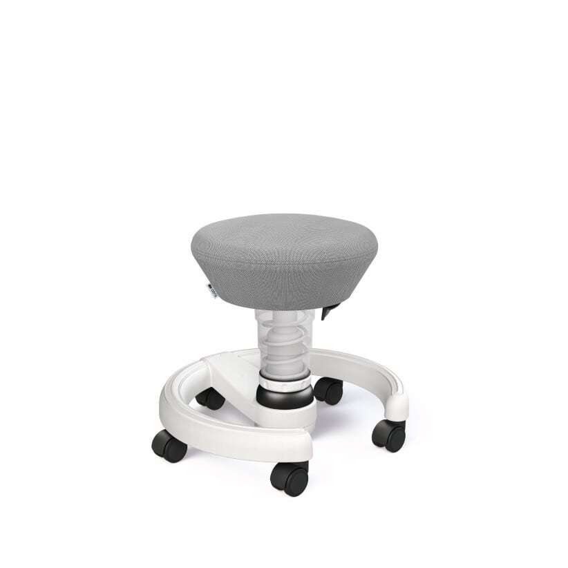 Aeris - Swoppster - Sitzhocker - Weiss - Grau - 123HomeOffice