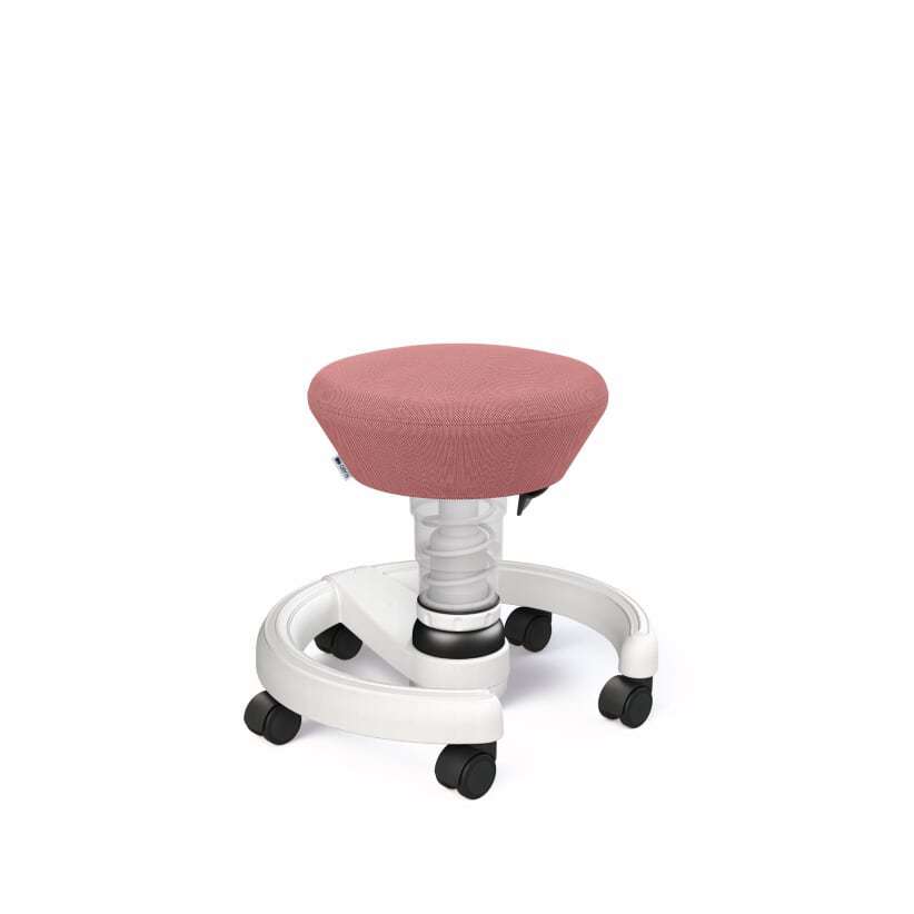 Aeris - Swoppster - Sitzhocker - Weiss - Rosa - 123HomeOffice