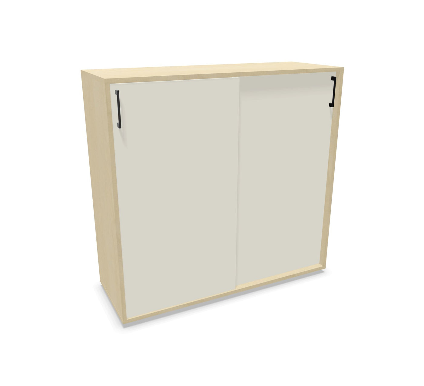 Hali - Hali Mix Schiebetürschrank - Storage - Größe (B x H x L): 120x115x44cm - Eterno Oak / Eterno Oak - 123HomeOffice