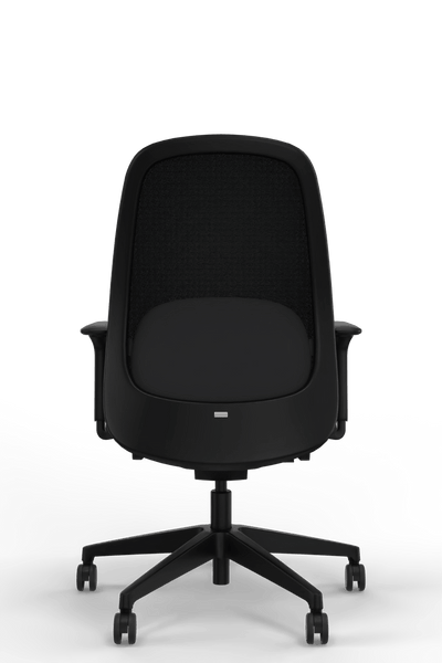 Interstuhl - Interstuhl HEJis3 (HJ216) Bürostuhl (Netzrücken) - Bürostuhl - Netzrücken (HJ216) - Schwarz Schwarz - Synchronmechanik - 123HomeOffice