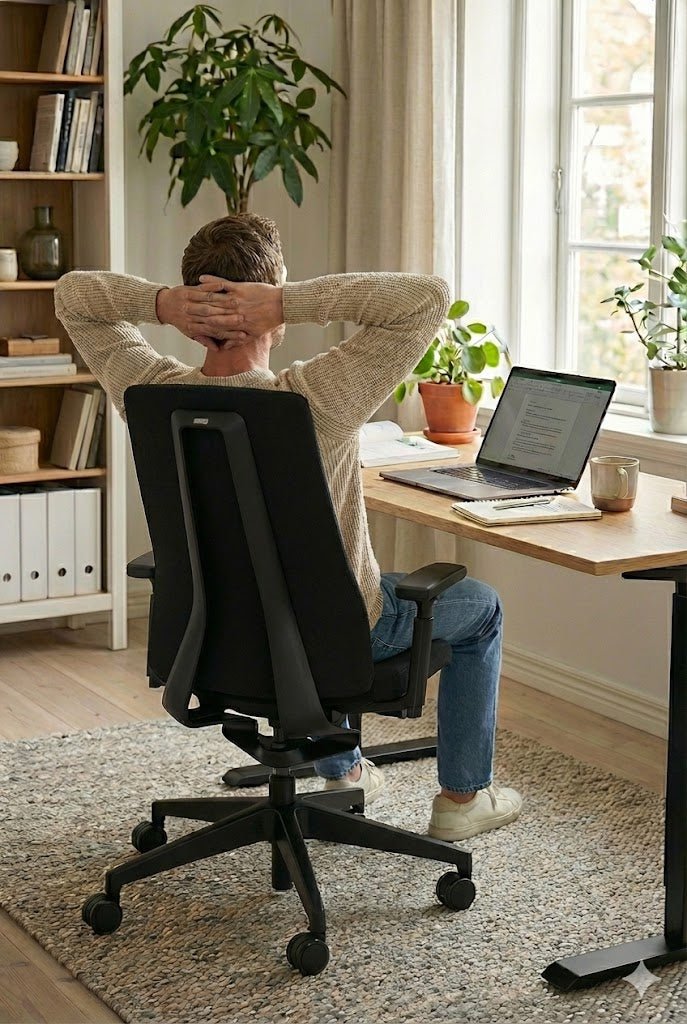 Interstuhl - Interstuhl Pure - Secret Deal - Bürostuhl - Black Edition - Verstellbare 4 - D Armlehne - 123HomeOffice