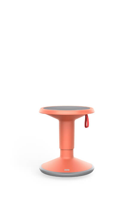 Interstuhl - UP Junior Hocker - Sitzhocker - Lachsorange - Keines - 123HomeOffice