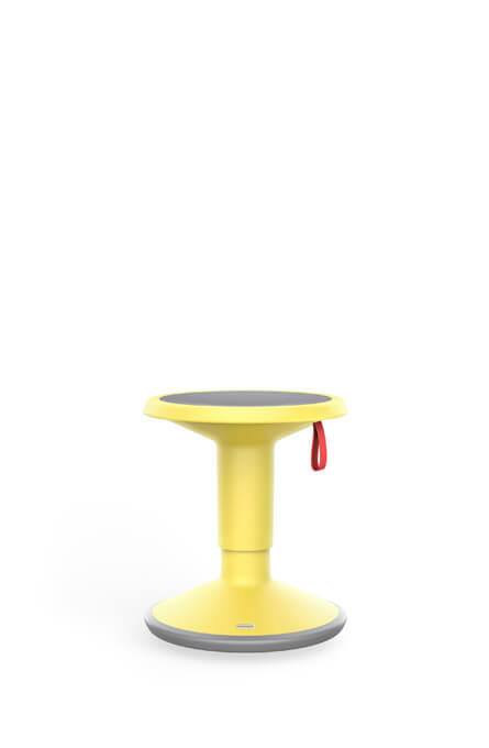 Interstuhl - UP Junior Hocker - Sitzhocker - Zitronengelb - Keines - 123HomeOffice