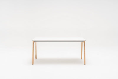 .mdd - .mdd Ogi B Schreibtsich - Weiss - Buchenholz - B: 120 / T:70 / H: 74 cm - 123HomeOffice