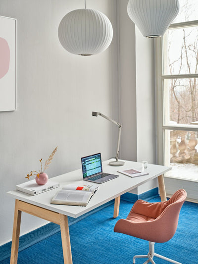 .mdd - .mdd Ogi B Schreibtsich - Weiss - Buchenholz - B: 120 / T:70 / H: 74 cm - 123HomeOffice