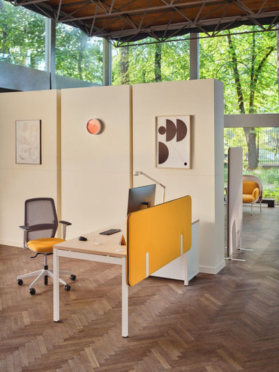 .mdd - .mdd Ogi Y Schreibtisch - Weiss / Polarbirke - B: 100 / T:60 / H: 74 cm - 123HomeOffice