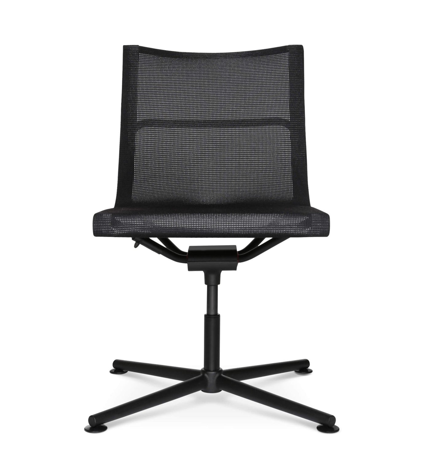 Wagner - D1 Office Besucherstuhl Schwarz m. Gleitern - OFFICE CHAIRS - Ohne Armlehne - 123HomeOffice