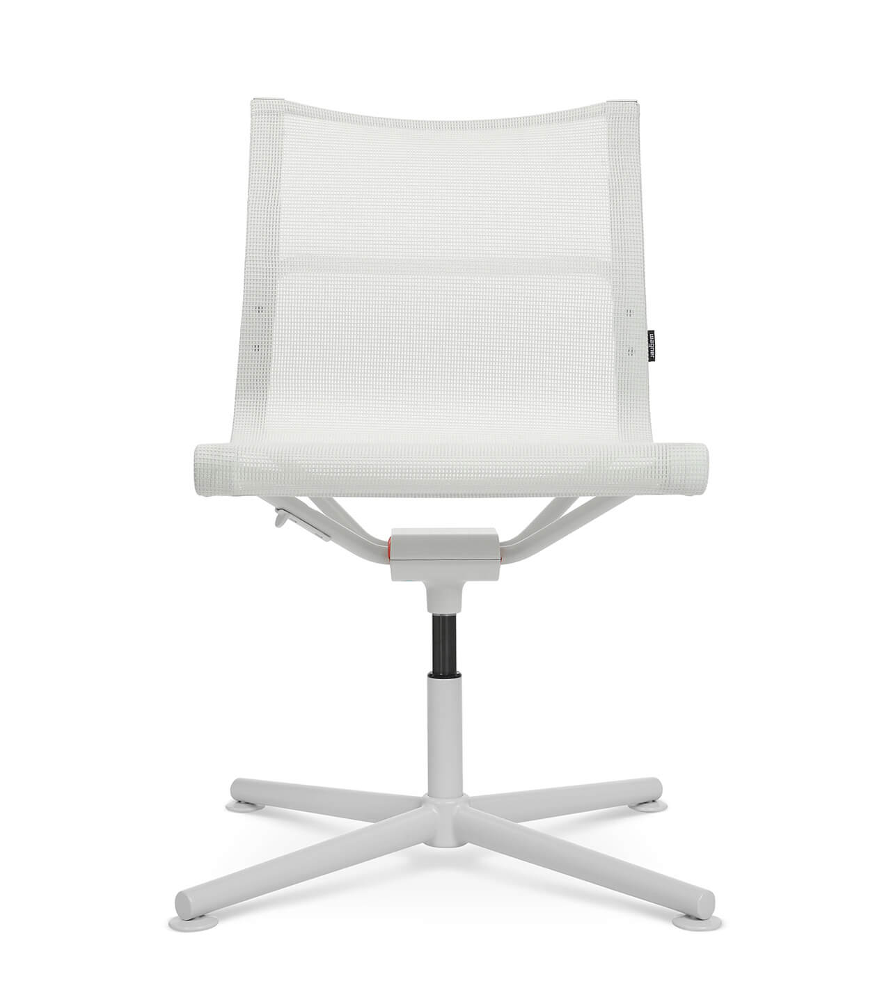 Wagner - D1 Office Besucherstuhl Weiss m. Gleitern - OFFICE CHAIRS - Ohne Armlehne - 123HomeOffice