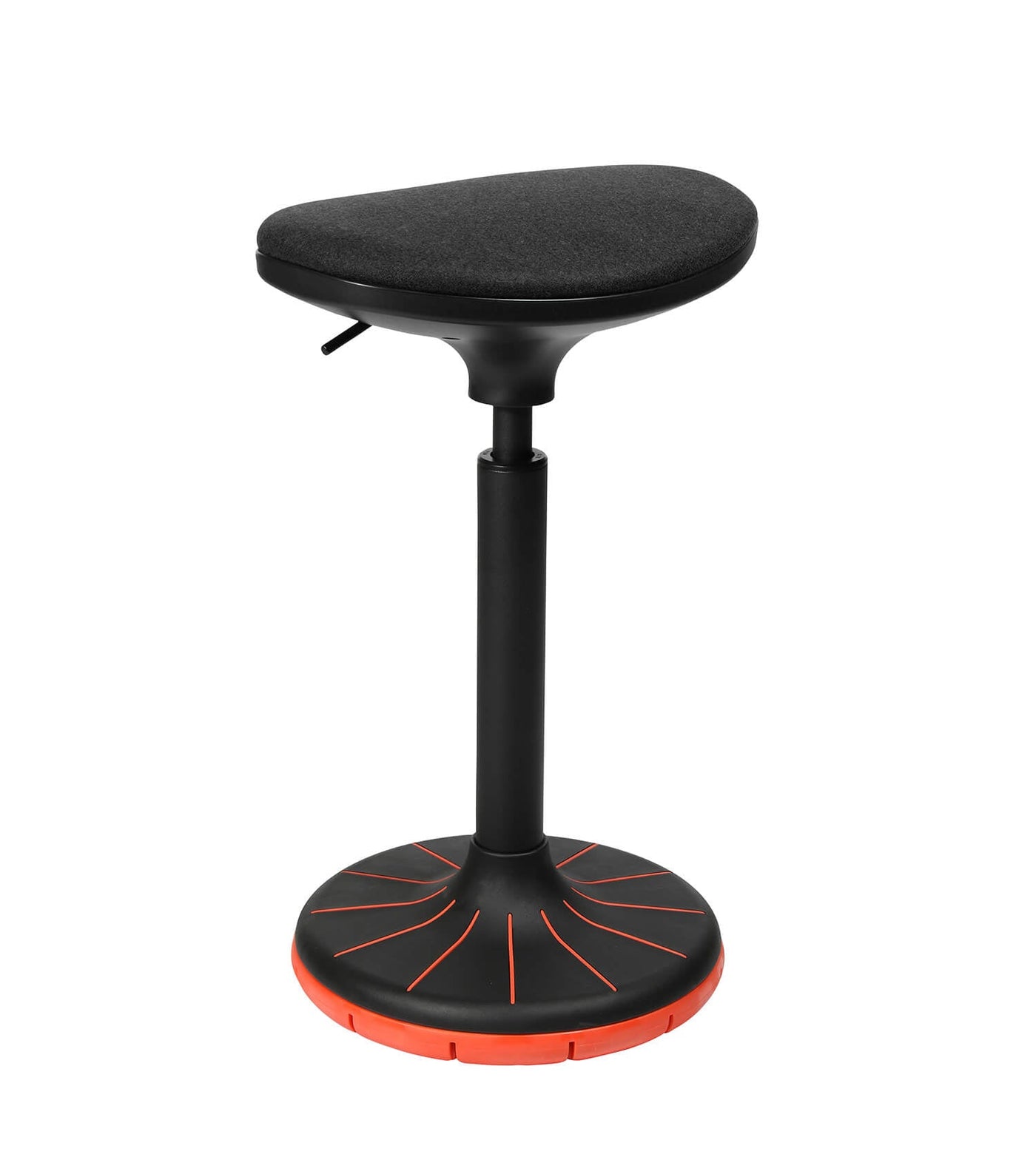 Wagner - W3 - Stool Sitz - und Stehhocker - Sitzhocker - Schwarzorange - 123HomeOffice
