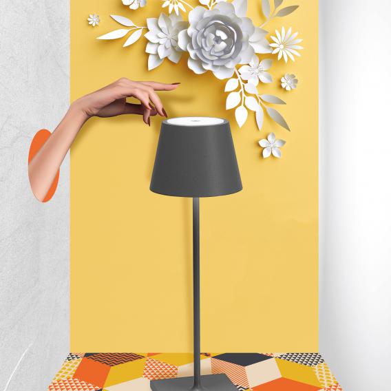 Zafferano - Poldina Pro - Lamp - Dunkelgrau - 123HomeOffice