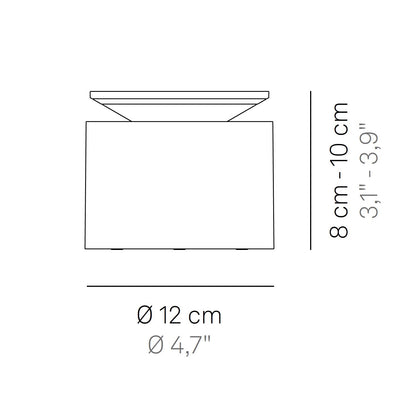 Zafferano - Push Up Pro - Lamp - Dunkelgrau - 123HomeOffice