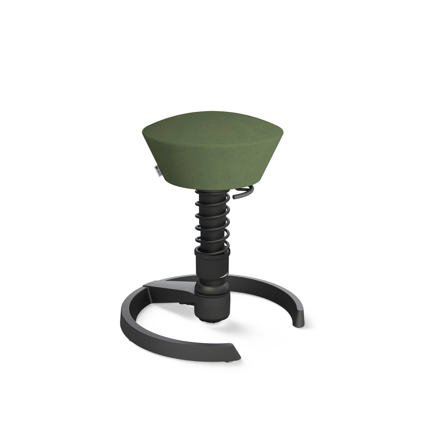 Aeris - Aeris Swopper Black Gleiter - Sitzhocker - Mikrofaser (Comfort Gabriel) - grün - 123HomeOffice