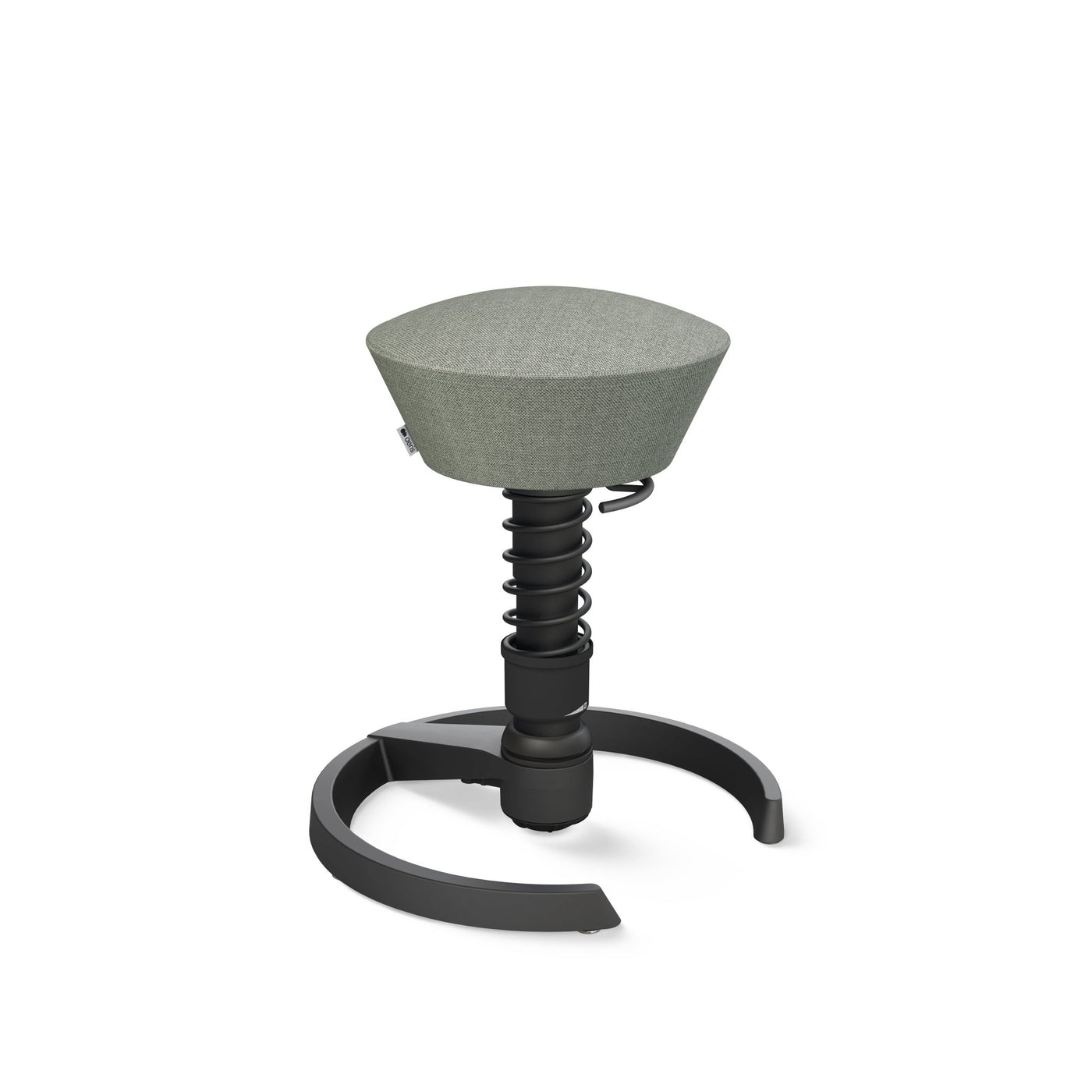 Aeris - Aeris Swopper Black Gleiter - Sitzhocker - Wollmischung (Capture Gabriel) - grau - 123HomeOffice