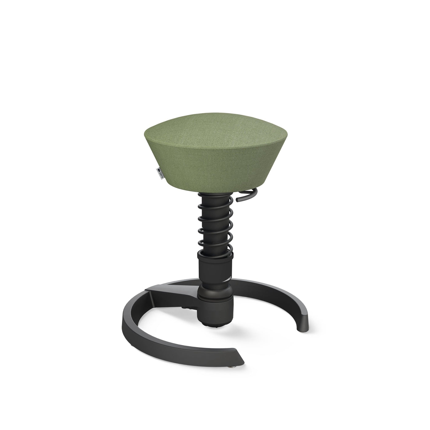 Aeris - Aeris Swopper Black Gleiter - Sitzhocker - Wollmischung (Capture Gabriel) - grün - beige - 123HomeOffice