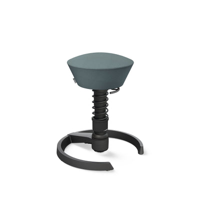 Aeris - Aeris Swopper Black Gleiter - Sitzhocker - Wollmischung (Select Gabriel) - azurblau - 123HomeOffice