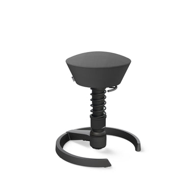 Aeris - Aeris Swopper Black Gleiter - Sitzhocker - Wollmischung (Select Gabriel) - schiefergrau - 123HomeOffice